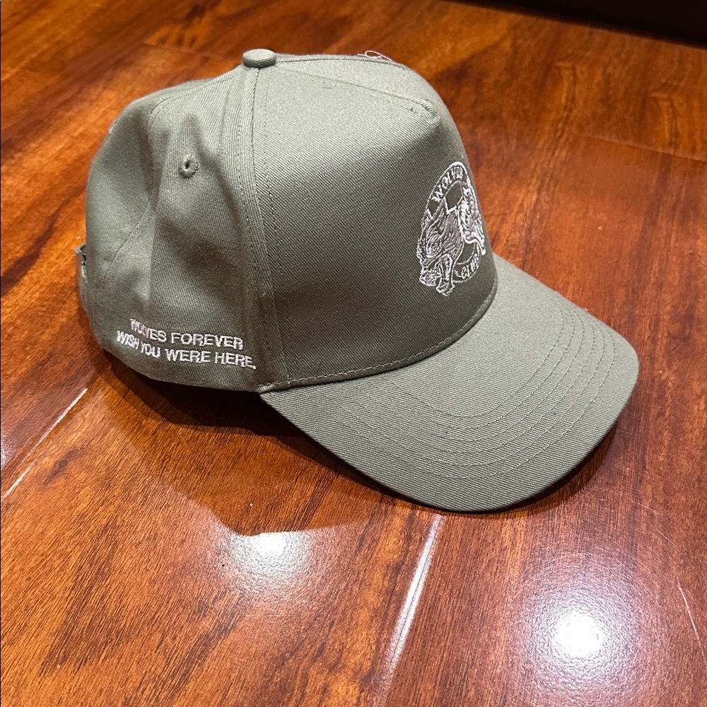 Darc Sport Olive Green Cap with Graphics - Picture 2 of 4